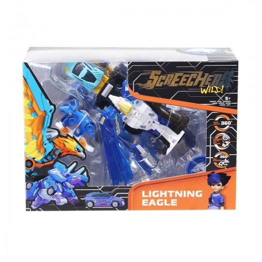 Автомобиль-трансформер SCREECHERS WILD! S4 L3 - Молниеносный орел
