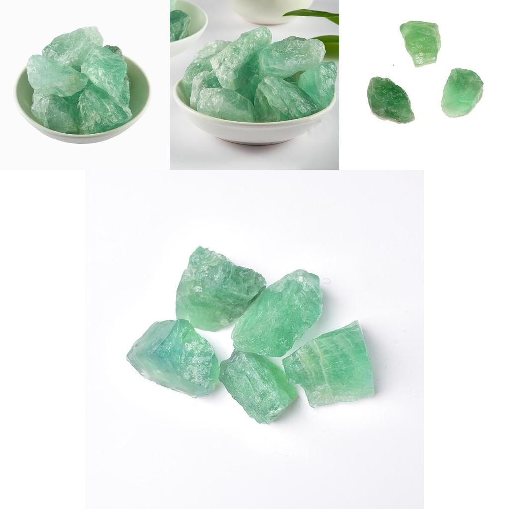 Authentic Natural Green Fluorite Rough Crystal Quartz Stone For Unique Home Decor