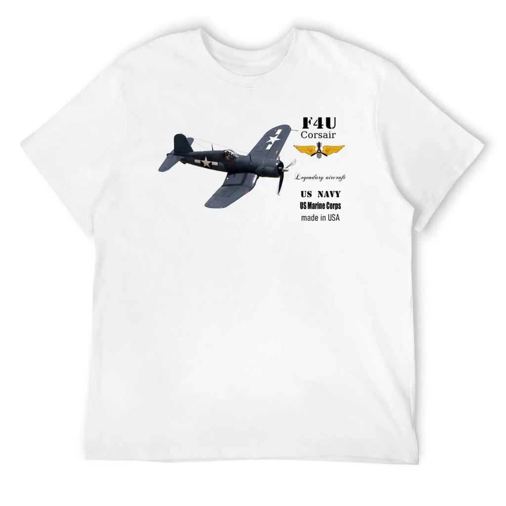 F4U Corsair T-Shirt Graphic T Shirts Korean Fashion Quick Drying Animal Prinfor Boys Mens Graphic T-Shirts Big And Tall