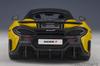 AUTOart AUTOart McLaren 600LT Желтая крыша Готовый продукт 76082 1/18 Перламутр/Карбон