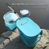 Многофункциональное портативное ведро для рыбалки: Утолщенный ящик-сиденье для хранения приманок и живой наживки.