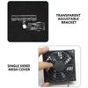 3600RPM High Speed 5V Computer Cooling Fan Adjustable Angle Design For PC Gaming Rigs Router Heat Dissipation
