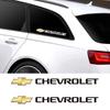 4 шт. Декоративная наклейка на кузов автомобиля, Автомобильные эмблемы-наклейки для Chevrolet Cruze Sonic Silverado Corvette Trax Camaro Captiva Tahoe Z71