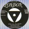 7inch Record JODIE SANDS - With All My Heart / (Can't We Be) M 45HL8456 London Records 1957 UK Rock Used