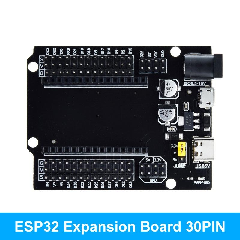 ESP32 Development Board TYPE-C USB CH340C WiFi+Bluetooth Ultra-Low Power Dual Core ESP32-DevKitC-32 ESP-32 Expansion Board