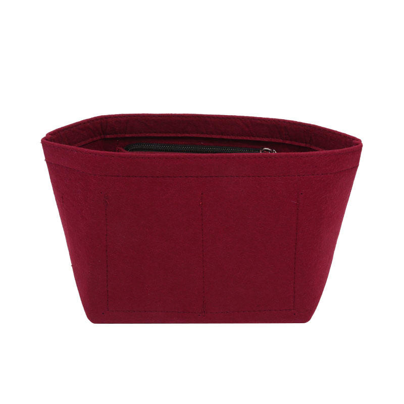 Фетровый вкладыш-органайзер для косметики для сумки-тоут Goyard, косметички на молнии, внутренний чехол, подходит для роскошных женских сумок