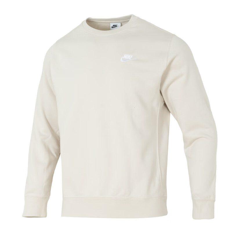 Nike Спортивный клубный свитшот мужской бежевый BV2667-104