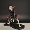 One Punch Man Jerris Little Peach 9.05Inch/23cm can move PVC Sit posture Collect In-vehicle Handsome Hero figure Toys Gifts