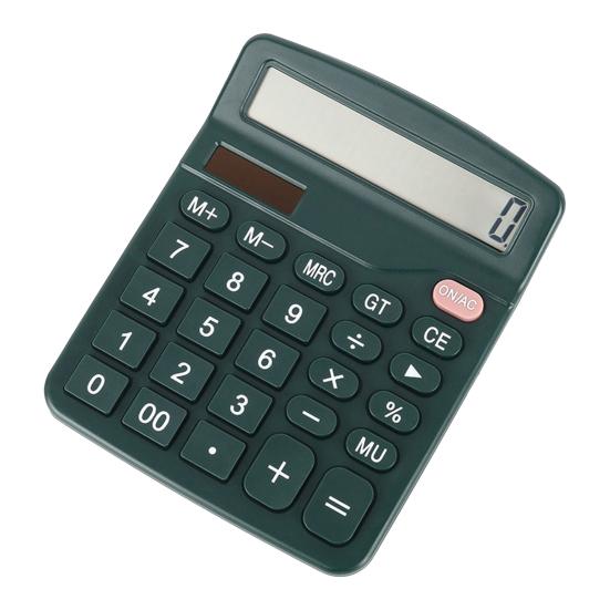 Офисный калькулятор Точный портативный аккумуляторный яркий цветной 12-значный солнечный калькулятор Товары для дома