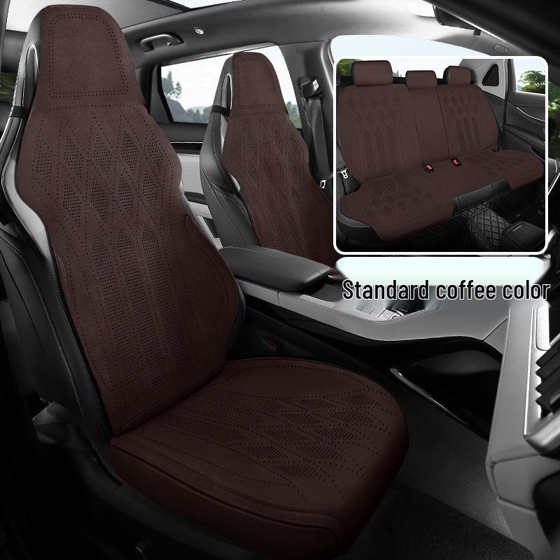 Дышащая и удобная замшевая подушка на сиденье автомобиля Geely Galaxy Four Seasons