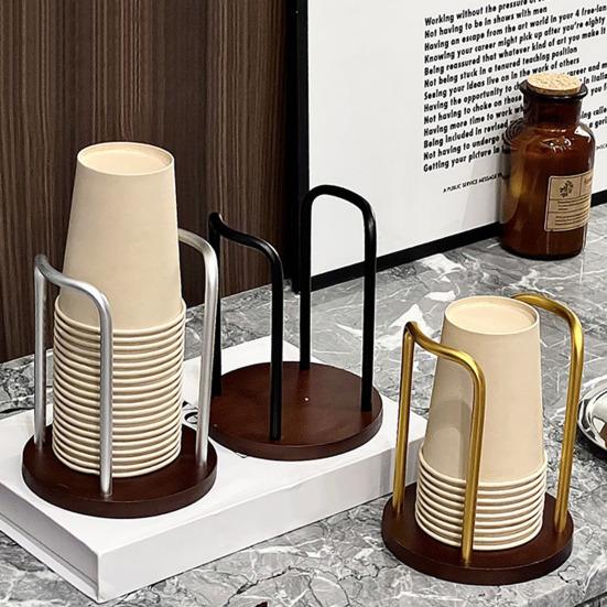 Одноразовый держатель для стаканов Подставка для одного/двух стаканов Сильная несущая способность Держатель для стаканов Домашний офис Ресторанный декор