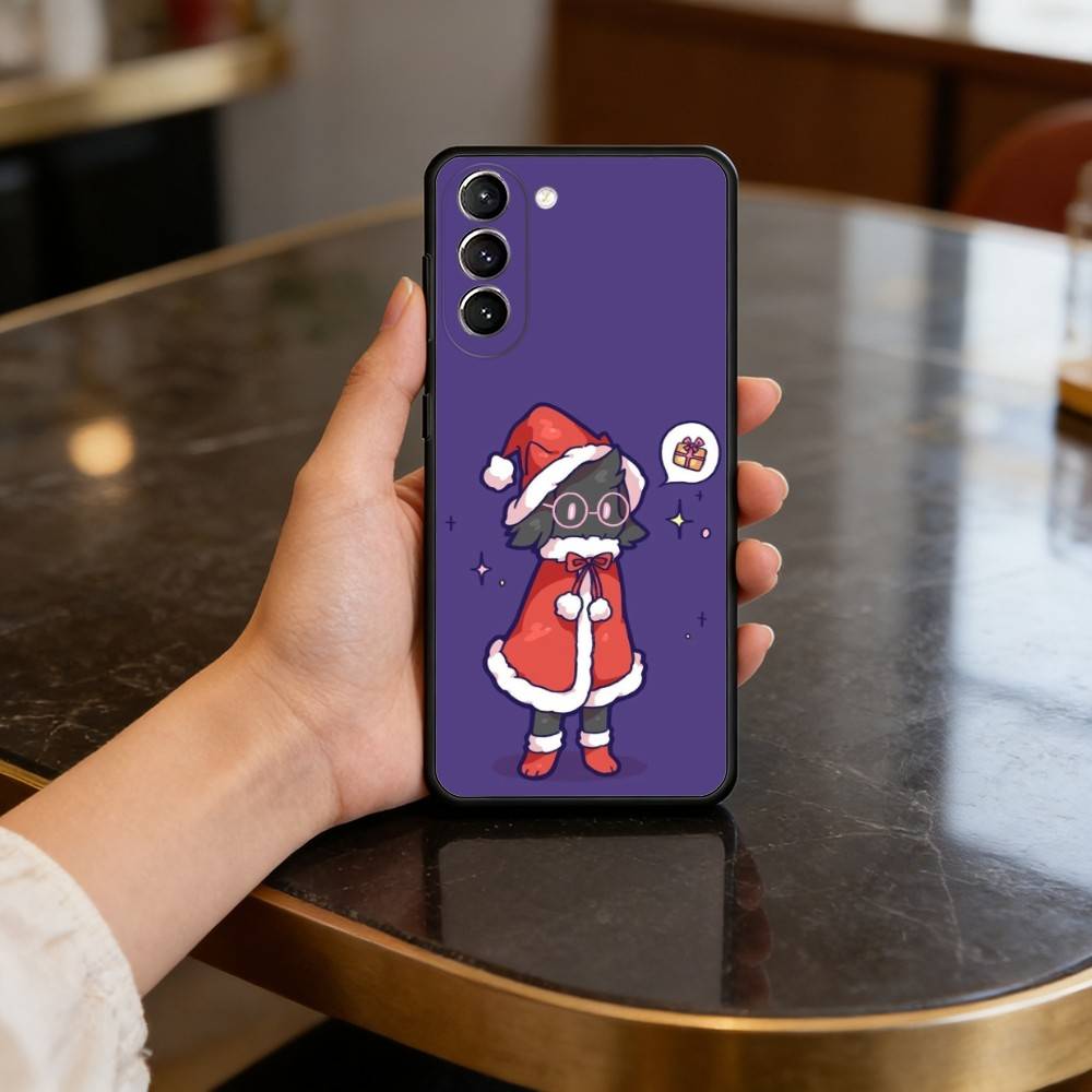Чехол D-Deltarune R-Ralsei-EI для Samsung Galaxy S21 S25 FE S24 S23 Ultra S20 S9 S22 Plus S10 TPU Чехол
