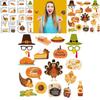 Holiday Party Photo Booth Props For Thanksgiving Day With Turkey Design For Family Gatherings