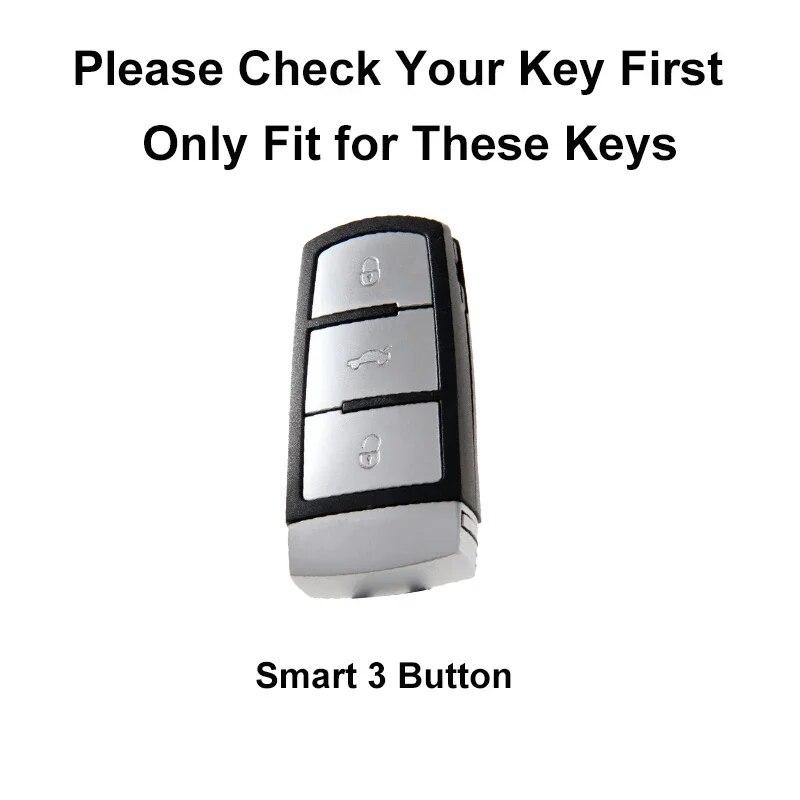 Новый модный чехол для ключей из ТПУ для Volkswagen VW CC Passat B6 B7 Passat 3C CC Maogotan R36 B5 B7L, протектор, автоаксессуары