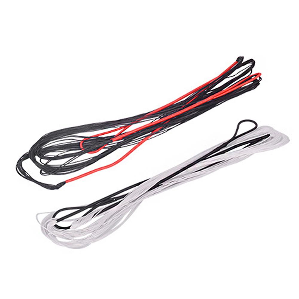 Black Polyester Fiber 175LBS Arrow Crossbow String Bow String 26.5" Bow String Practice Strings