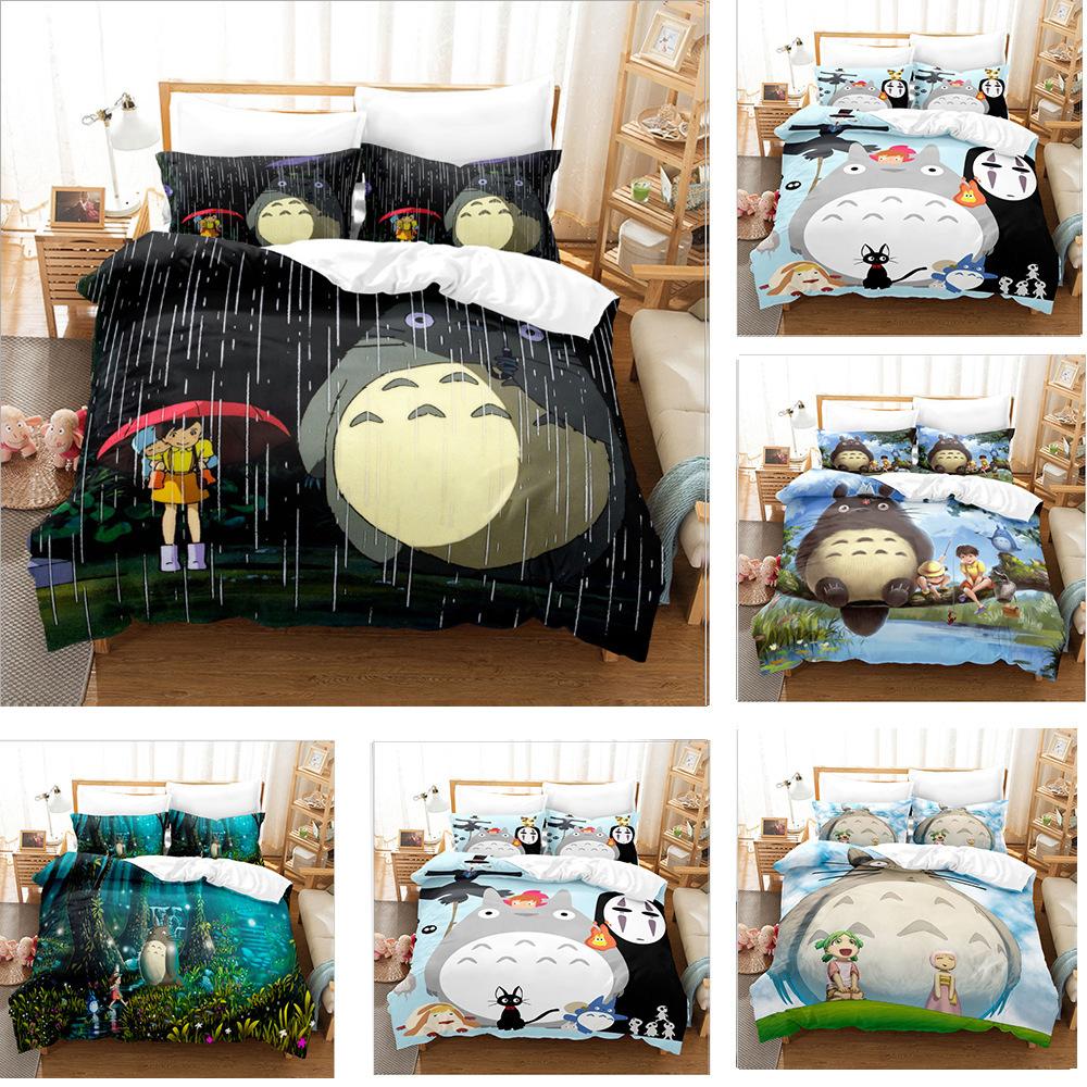 Printing Quilt Cover Chinchilla 3D Digital Printing Three-Piece Set
