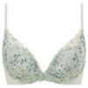 Amostyle Dream Quiet M009 F75 Bra, Wireless, Painting, Women's, (Green),