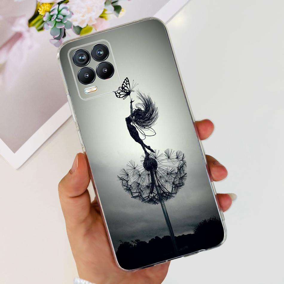 For Realme 8 Case Realme 8 Pro Realme8 5G 4G Fashion Cool Pattern Soft Silicone TPU Phone Back Cover