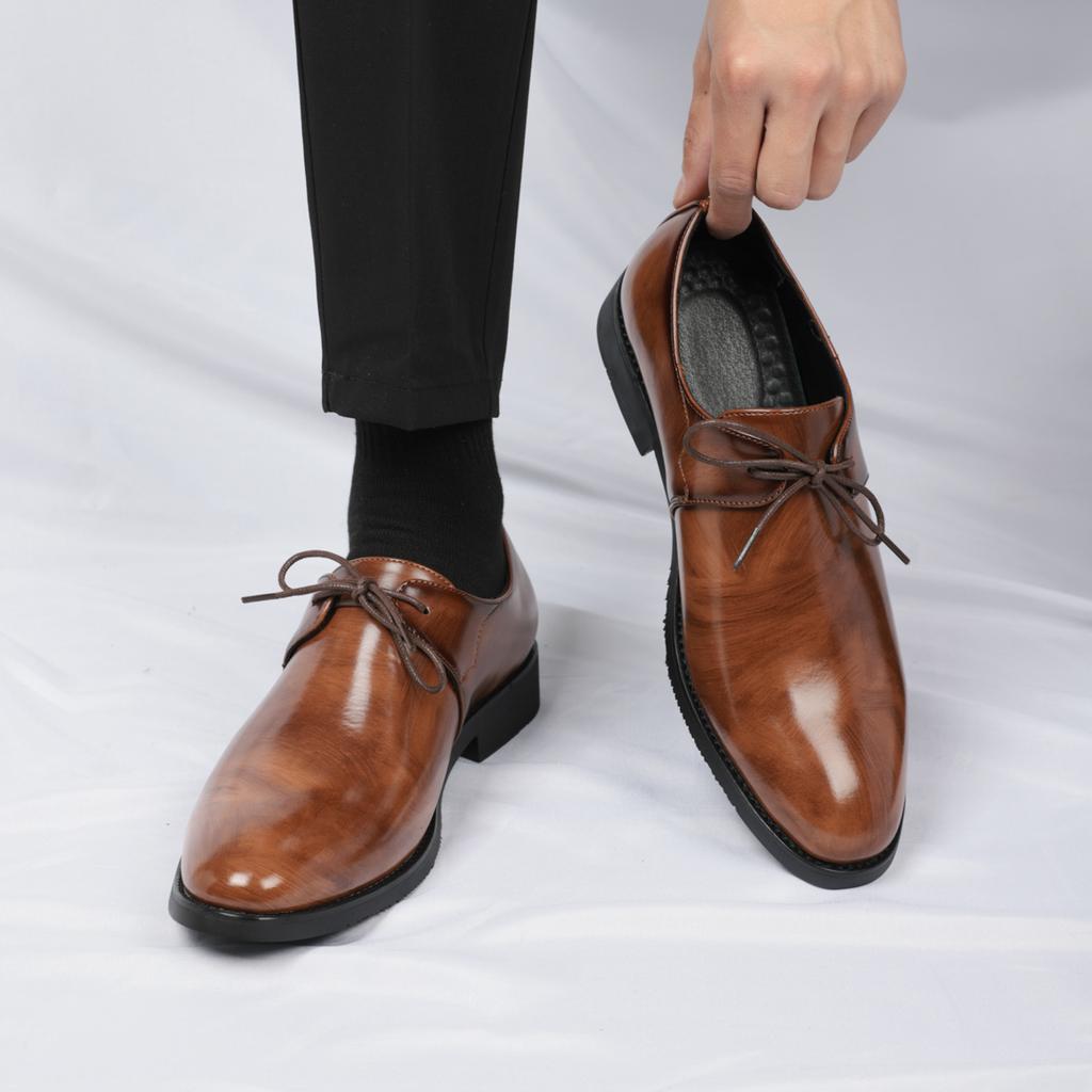 Роскошные Фиолетовые Кожаные Мужские Туфли Модные Остроносые Официальные Туфли Мужские Классические Туфли Большого Размера 46 Слипоны Мужские Для Свадьбы Вечеринки Лоферы