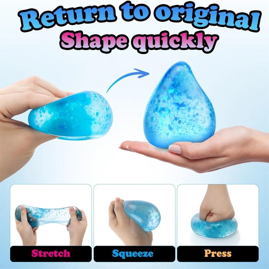 Игрушки Игрушки Мечта Squishy Капля Шарики от Стресса Fidget Игрушка Силиконовая Сенсорная для Аутизма, СДВГ, Сенсорного Снятия Стресса День Рождения Подарок Детям