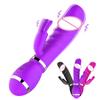 12 Speed G Spot Vibrator Realistic Rabbit Vibrator Clitoral Stimulator Adult Erotic Sex Toys for Women