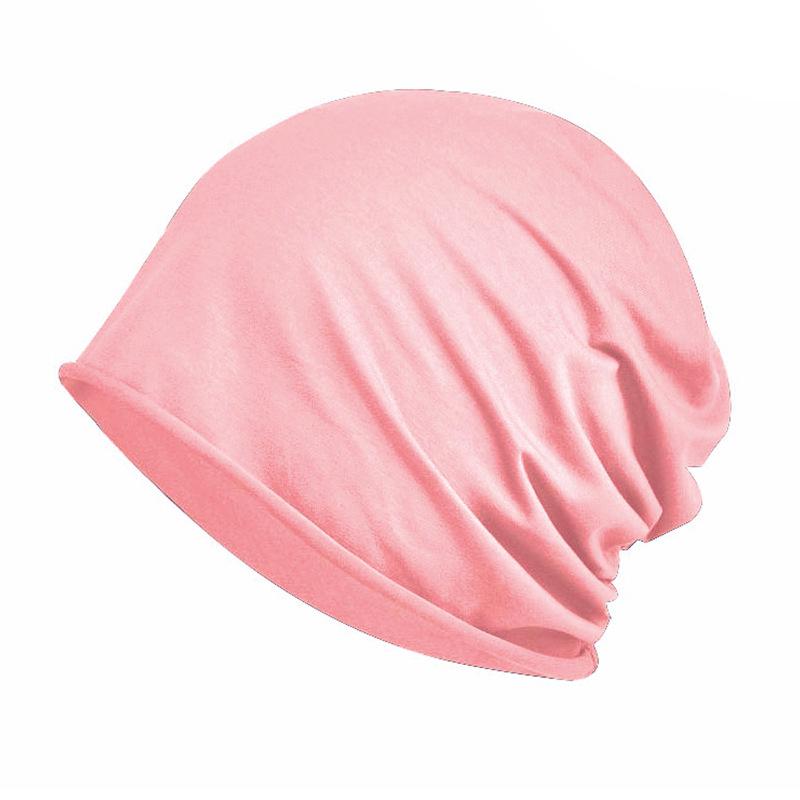 Unisex Lightweight Cotton Headscarf: Spring/Summer Breathable Cap & Sleep Hat