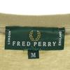 Fred Perry Сделано в Италии Футболка с коротким рукавом M хаки Мужская Б/у