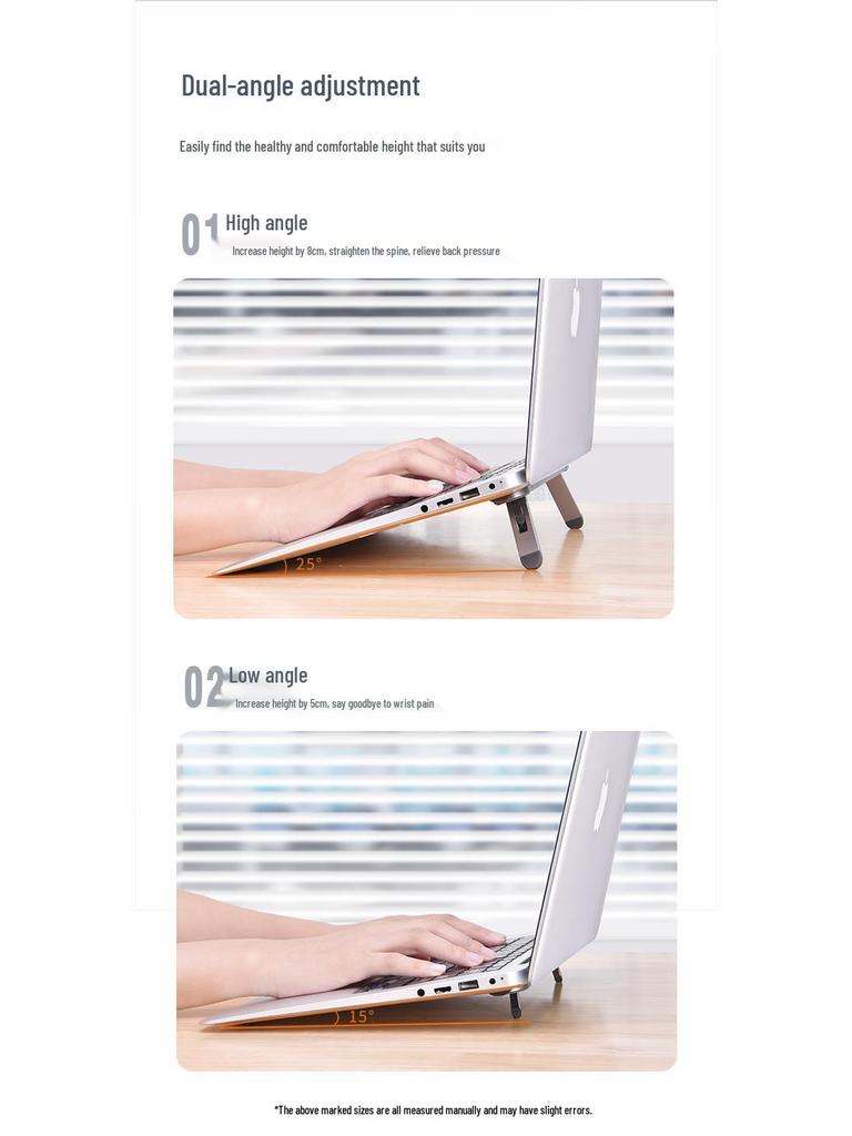 Подставка для ноутбука из алюминиевого сплава и кронштейн для отвода тепла для Apple MacBook