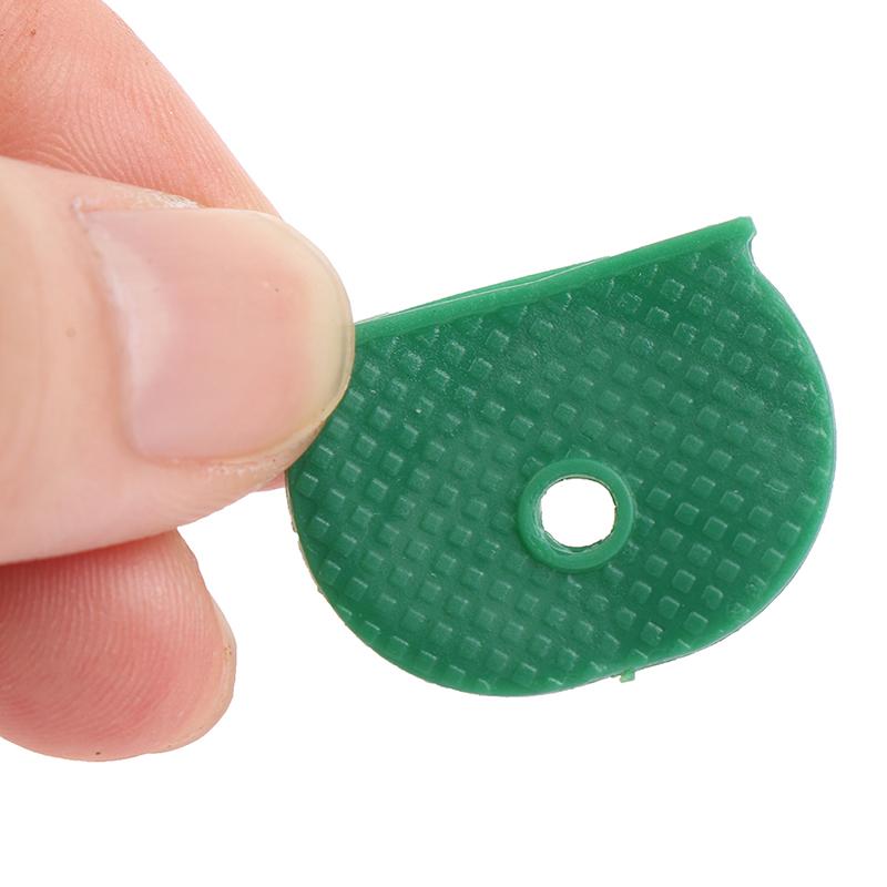 10 шт. разноцветные резиновые мягкие замки для ключей, крышки для ключей, брелок-топпер