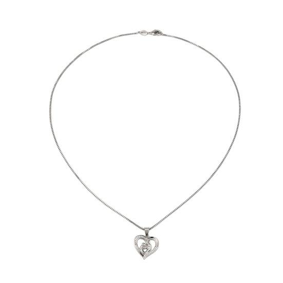 Yousheng Женское ожерелье со стразами, подвеска в виде сердца «Я люблю тебя, мама», регулируемое украшение на шею, ювелирное изделие, подарок на День матери, вечеринка, выпускной, ключичное ожерелье