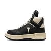 Rick Owens X DRKSHDW TURBOWPN Mid Black Cloud Cream Unisex Sneakers Egret A03945C