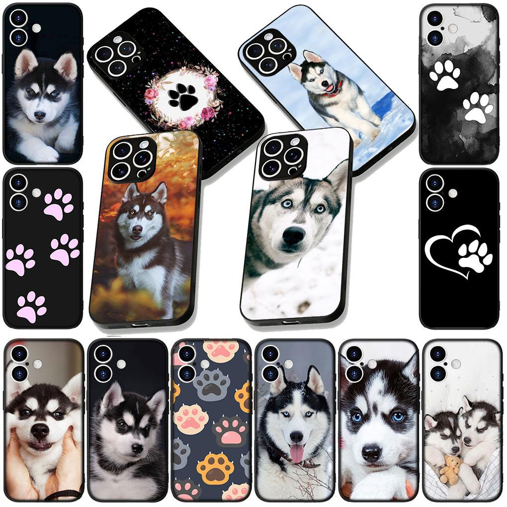 Husky Dog Casing Phone Cover for Motorola Moto Edge 70 60 Fusion NEO Pro G Stylus G56 G96 G52 G04 G05 20 Soft Case