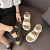2025 Summer New Sandals Female Versatile Non-slip Small Velcro Fairy Slippers Wear Beach Shoes Casual