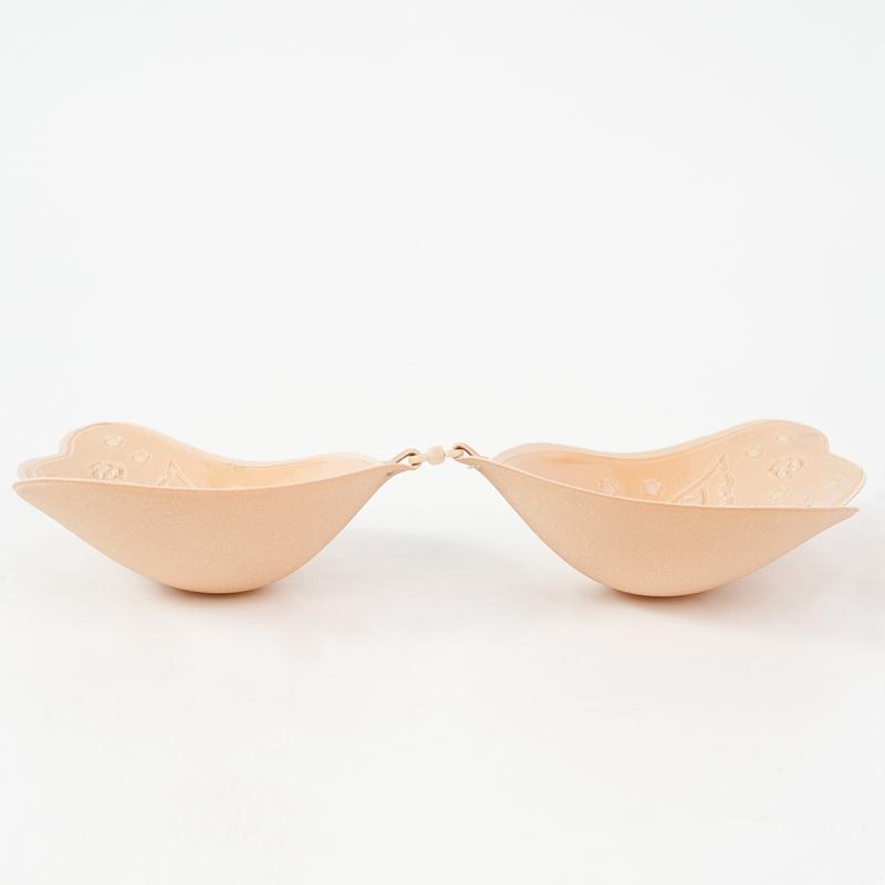 Женские невидимые бюстгальтеры, наклейки на грудь с бабочкой, бесшовный бюстгальтер с застежкой спереди, бюстгальтер пуш-ап без бретелек, нижнее белье