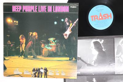 Виниловая пластинка DEEP PURPLE Live In London AW25019 TRASH 1982 Япония Рок Б/у