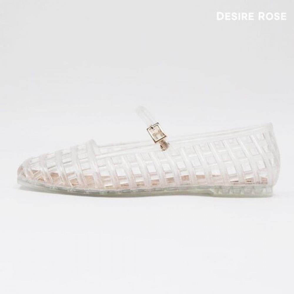Desire Rose Women Mary Jane Net Flat Shoes 1cm