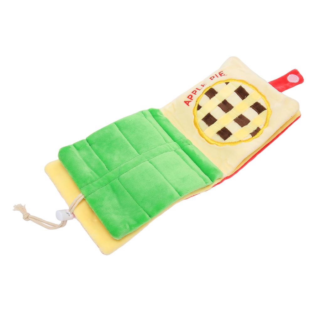 Dog Sniffing Book Slow Feeding Brain Stimulating Interactive Cute Dog Digging Toys Puppy Puzzle Toys for Pet Supplies