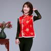 An'anaviy xitoy yangi yili ayollar kiyimi jilet Tang Ajdaho Feniks jileti cheongsam top qipao ayollar uchun hanfu xitoy uslubidagi bluzka