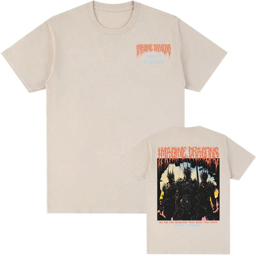 Cotton Tees Reflections From The Vault of Smoke + Mirrors Album 2025 Tshirts Imagine Dragons Graphic Print T-shirt Mens T Shirt