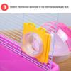 Hamster Tubes Set Transparent Hamster Cage Toys DIY  Connection Tunnel Track Rat Toy