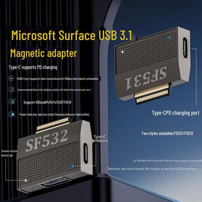 Док-станция-хаб Type-C для планшетов Microsoft Surface Pro 9/8/7X/6 Go2