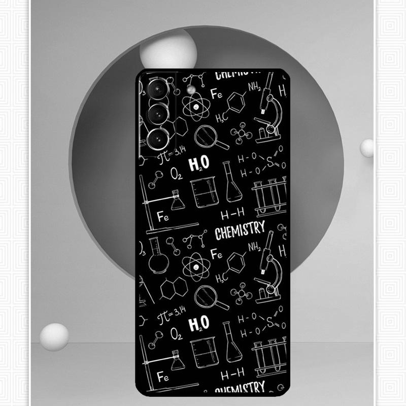 Biology Chemistry Case For Samsung Galaxy S24 S23 Ultra S22 S20 FE S21 FE Note 10 20 S8 S9 S10 Plus Cover