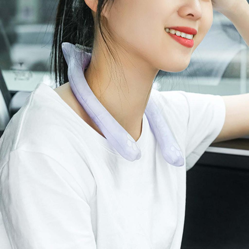 Охлаждающие повязки на шею, носимые охлаждающие трубки для шеи, персональные кондиционеры, аксессуары для летней жары, пешего туризма, вождения