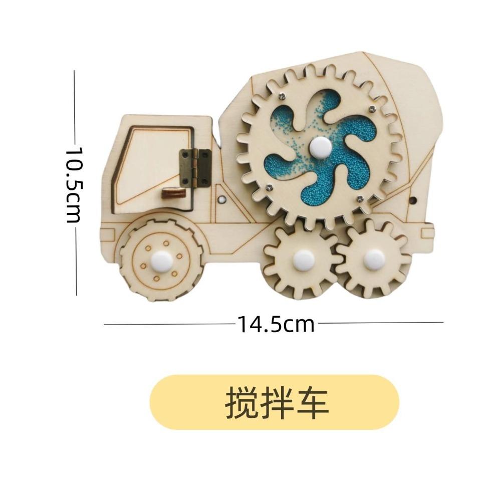 Детская Монтессори развивающая доска Сделай сам Деревянная игрушка Аксессуары Робот Замок Шестерня Гудок Молния Обучающая игрушка-граффити для детей Подарки