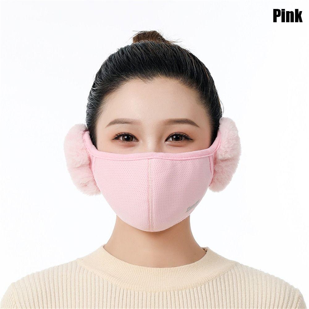 Зимний теплый защитный от холода велоспорт Нагреватель ушей Маска для рта Маска для улицы Наушники