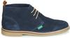 Kickers Tyl Boots for Men Blue Nubuck
