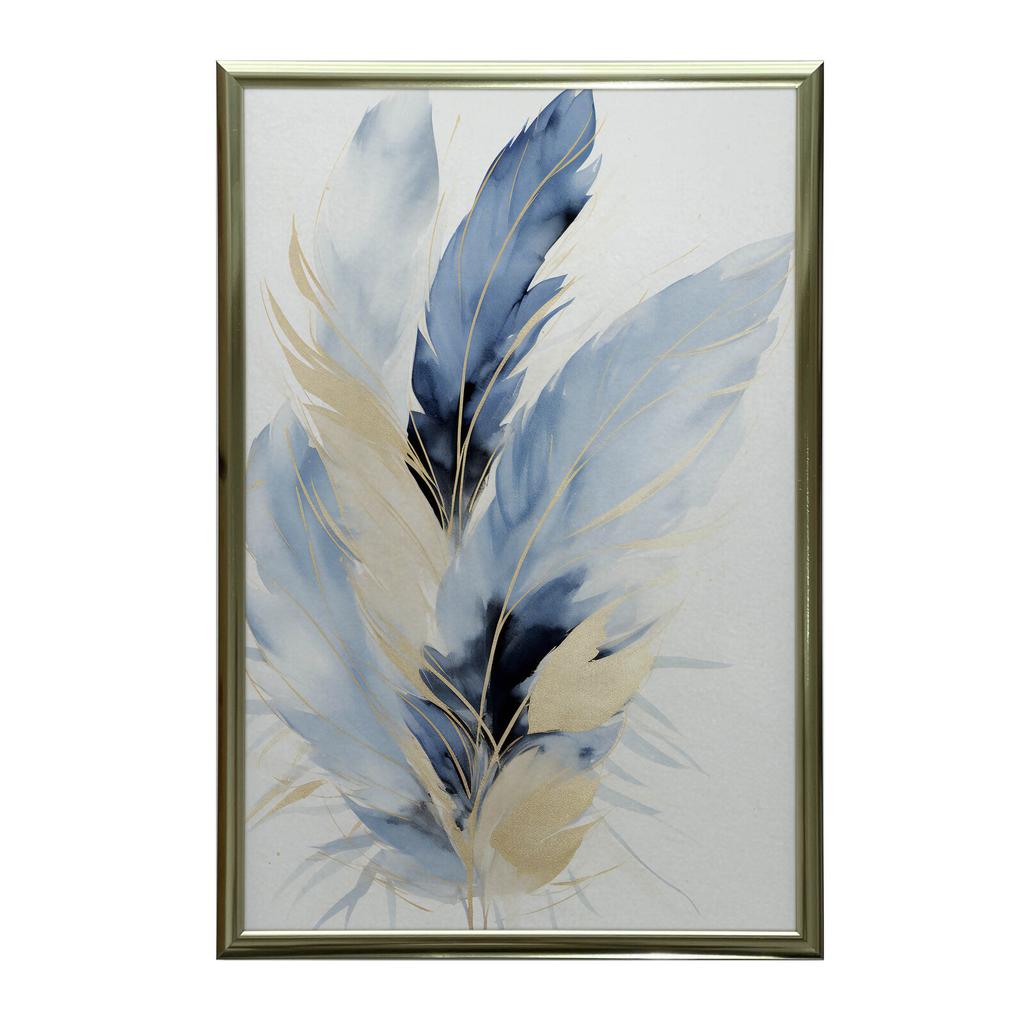 Elegancja Piór Elegancja Piór, 50X70 Cm, Bez Ramy, Płótno Premium Na Blejtramie