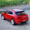 Масштаб 1/32 Cayenne Turbo Macan SUV, металлический литой автомобиль, игрушки из сплава, модели автомобилей, грузовики со светом и звуком для мальчиков, детей, внедорожные транспортные средства, хобби