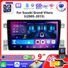 2Din Android автомобильное радио для Suzuki Grand Vitara 3 2005 -2015 мультимедийный видеоплеер GPS 4G Carplay авто стерео головное устройство