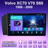2 DIN Android автомобильное радио для Volvo XC70 V70 S60 1998 - 2009 мультимедийный проигрыватель головное устройство стерео GPS навигация WIFI 1+16 ГБ